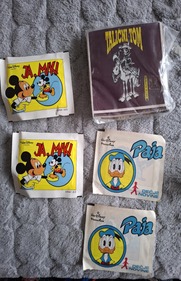 Stickers 1970s :
   -Ja, Miki
   -Paja
   -Talični Tom
   -Dečje novine